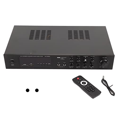 Elprico Theaterontvanger voor Thuis, 5-kanaals Surround Sound-thuisbioscoopontvanger, Meeslepende Films, Muziek en Games, Automatische Lage Latentiemodus voor Thuisbioscoop-karaokeparty