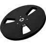 Shanrya 1/4 7 Inch Lege Tape Reel Buigbestendig Universeel 3 Gaten Vervanging Verbeteren Geluidskwaliteit Opnemen Opnemen Reel voor Reel to Reel Cassette Spelers (Zwart)