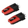 BaiJ Platenspeler, 2 stuks USB-platenspeler, reservenaald met naald voor platenspeler, vinyl platenspeler, naald