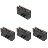 UKCOCO 4 Stuks Draaitafel Voorversterker Hoofdtelefoonversterker Home Stereo Versterker Mini Amp Phono Voorversterker Voorversterker Versterker Home Audio Zingen En Spelen Pp500