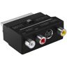 mumbi SCART/S-VHS/AV-adapter (Scart/SVHS+3xRCA) met schakelaar Line In-Out