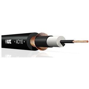 Klotz AC110SW High Fidelity audio kabel sort