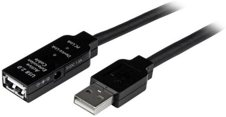 Startech cable extension alargador usb 2.0 activo m a h 25m