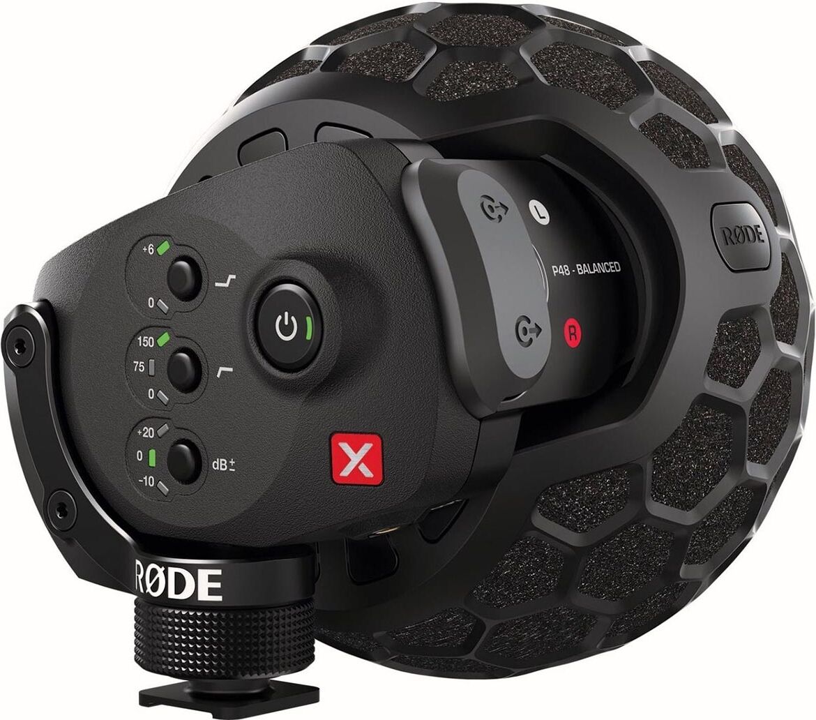 RODE Microfone Stereo V�deo Mic X