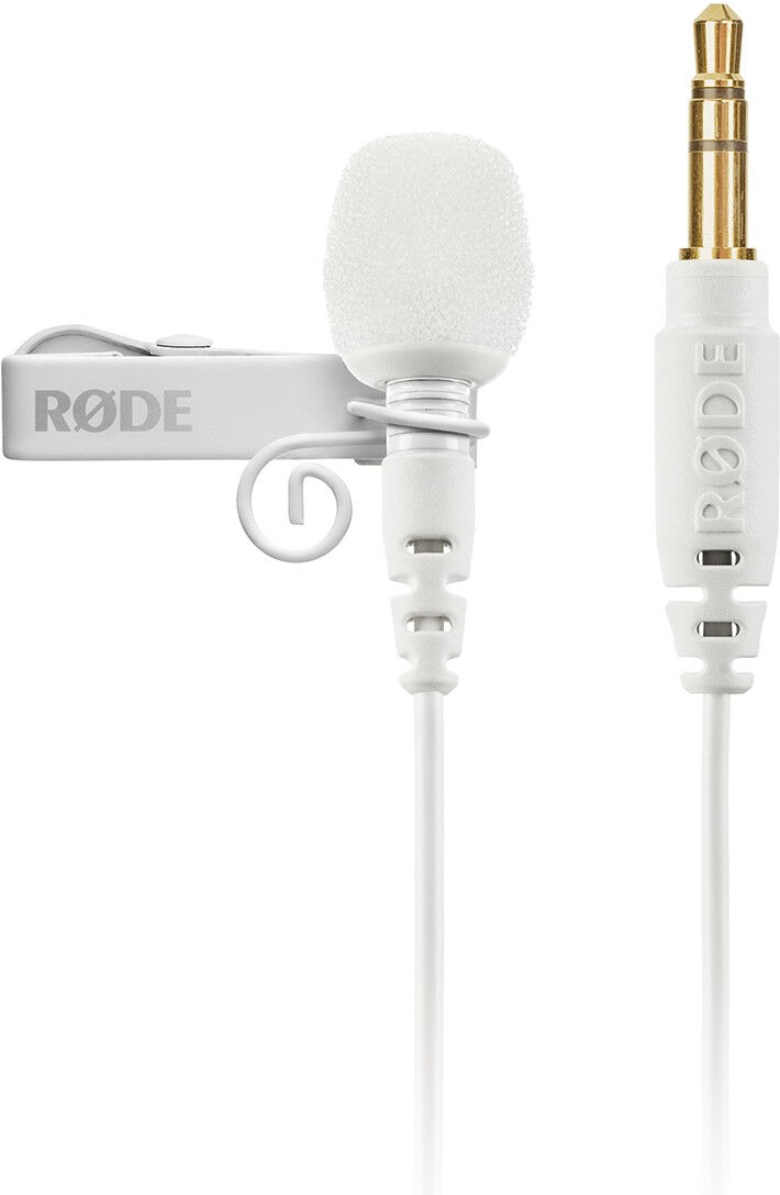 RODE Microfone Lavalier Go Branco