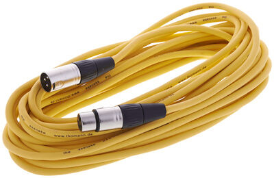 the sssnake SM10YE Mikrofon-Kabel gelb