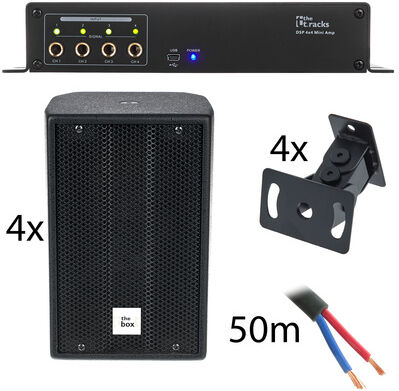 the box pro Achat 104/4x4 DSP Amp Bundle