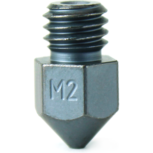 Micro Swiss M2 Hardened High Speed Steel Nozzle - MK8 - 0.60mm