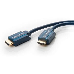 ClickTronic Ultra High Speed HDMI 8K 1 till 2 meter 2 meter Svart