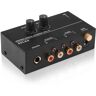 YJMP PP500 Ultra-compact Phono Preamp pre Amp Preamplifier with Level Volume Control RCA Input Output 1/4" TRS Output Interfaces for LP Vinyl Turntable