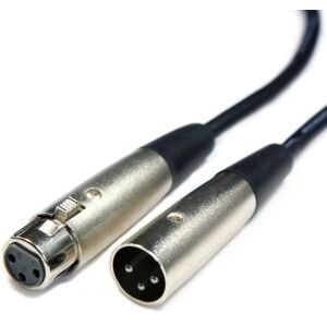 Loops 3m 3 Pin XLR Male to Female Cable PRO Audio Microphone Speaker Mixer Lead