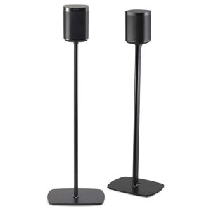 Flexson FLXS1FS2021EU Pair of Floor Stands for Sonos One and Play1 Speakers - Black