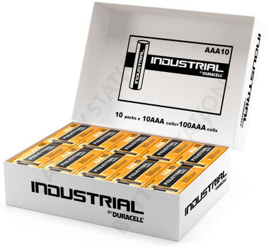 Duracell Industrial By Duracell (Procell) AAA LR03 ID2400 Batteries   Box of 100