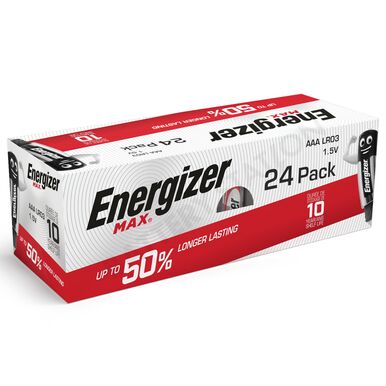 Energizer Max AAA LR03 Alkaline Batteries   24 Pack