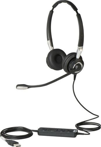 Wie neu: Jabra BIZ 2400 II USB Duo CC MS   schwarz