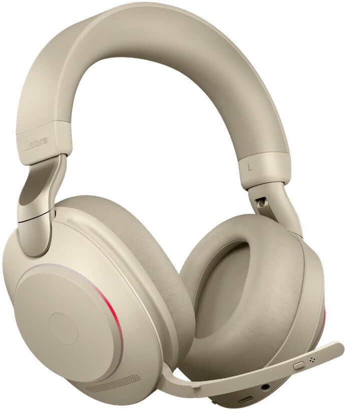 Jabra Evolve2 85 USB-C MS Stereo Headset für Microsoft Teams, beige