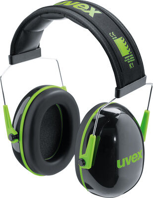 UVEX K1 Ear Protector Black