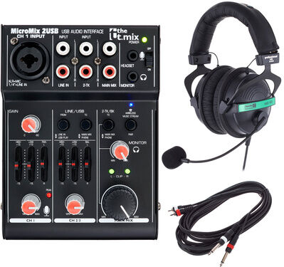 the t.mix MicroMix 2 USB Bundle