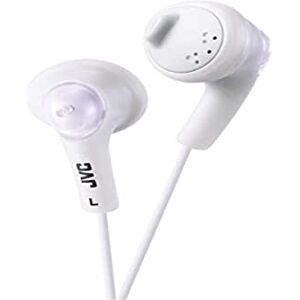 JVC Gumy HA-F160-W-E In-Ear Kopfhörer Stereo-Kopfhörer mit Bass Boost und 3,5mm Klinkenkabel (1,2m) Weiß