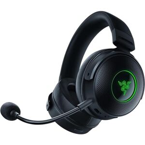 Razer Kraken V3 Pro Kabelloses Gaming-Headset mit haptischer Technologie (Kopfhörer mit sensorischem Touch-Feedback, TriForce 50-mm Treiber, THX Spatial Audio) Schwarz