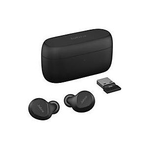 Jabra Evolve2 Buds UC - True Wireless-Kopfhörer mit Mikrofon - im Ohr - Bluetooth - aktive Rauschunterdrückung - Adapter USB-A via Bluetooth