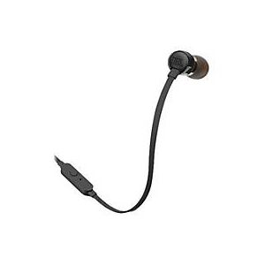 Harman International JBL T110 - Ohrhörer mit Mikrofon - im Ohr - kabelgebunden - 3,5 mm Stecker - Schwarz