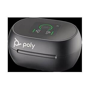HP Inc. Poly Voyager Free 60+ UC M - True Wireless-Kopfhörer mit Mikrofon - im Ohr - Bluetooth - aktive Rauschunterdrückung - Carbon Black