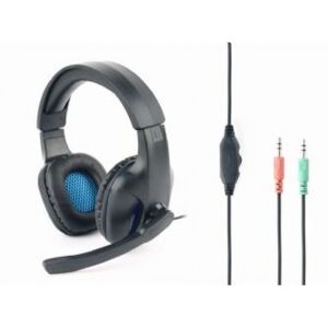 Gembird GHS-04 - Headset Stereo + Mikro / verstellbar - Schwarz