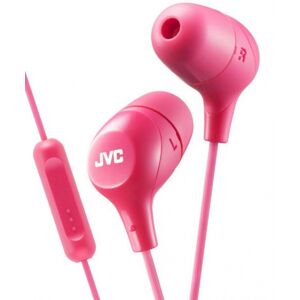 JVC HA-FX38M - In-Ear Kopfhörer mit 1-Tasten-Fernbedienung & Mikrofon - Pink