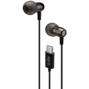 SBS Metal Pro 2.0 In-Ear USB-C schwarz