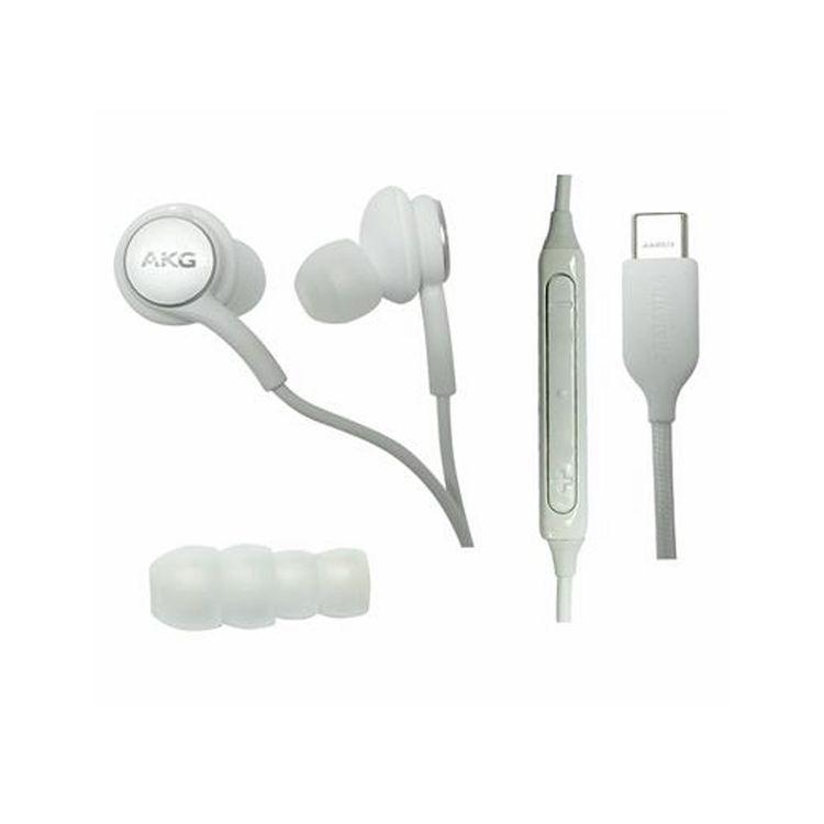 Samsung Original AKG EO-IC100BWE Headset InEar Kopfhörer mit USB-C weiss für S21 /+ S20, S10 Note 10, S10+/e, S9 / S9+