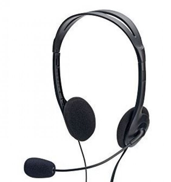 Ednet 83022 - Headset mit Lautstärke-Kontrolle