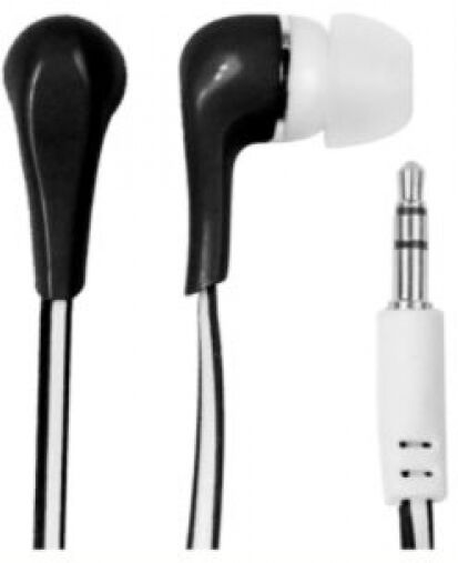 Msonic MH132EK - Stereo Earphones Silikon - Schwarz