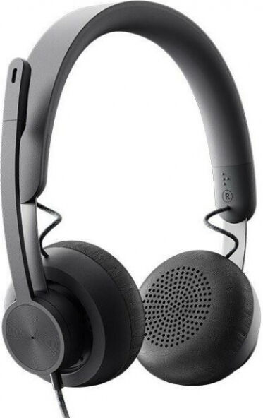 Logitech Zone Wired - Headset - Graphite