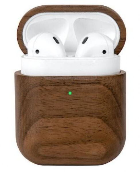 Woodcessories Transportcase Apple AirPods (1. and 2. Gen.) - Braun