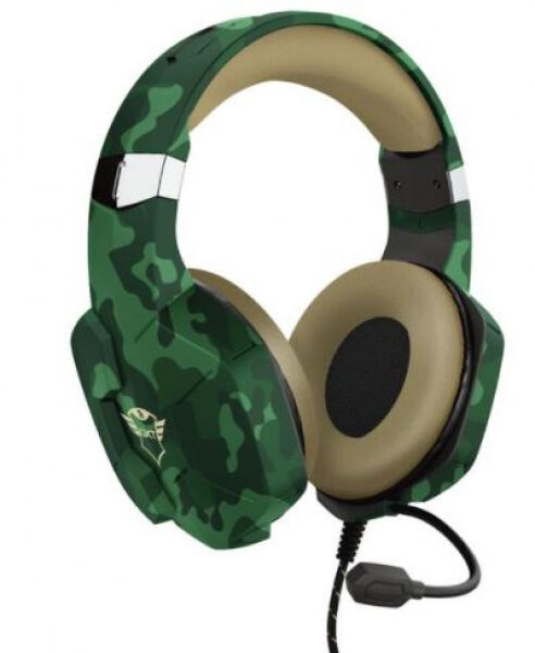 Trust GXT 323C Carus - Gaming Headset / Camouflage Grün
