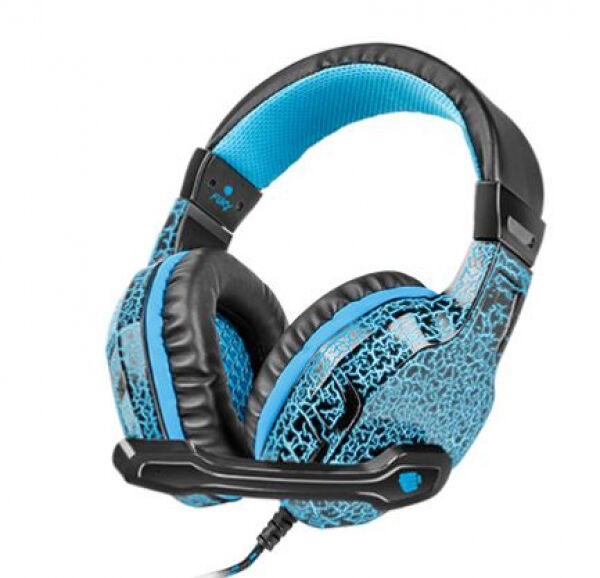 Natec Fury Hellcat - Headset - Schwarz/Blau