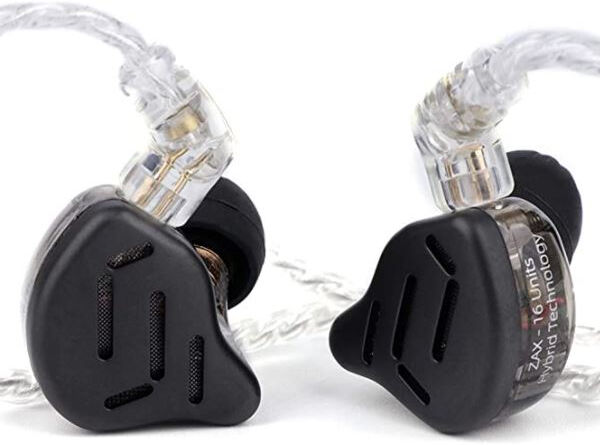 Divers KZ Acoustics ZAX - In-Ear-Kopfhörer / ohne Mikro - Schwarz