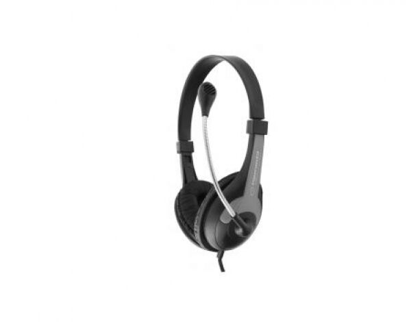 Esperanza EH158K - Office-Headset Klinke - Schwarz/Grau