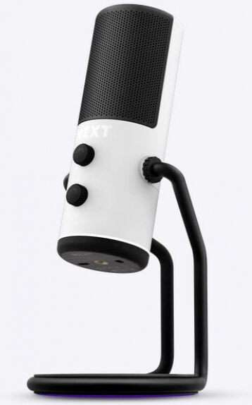 NZXT Capsule - Cardioid USB Microphone - Weiss