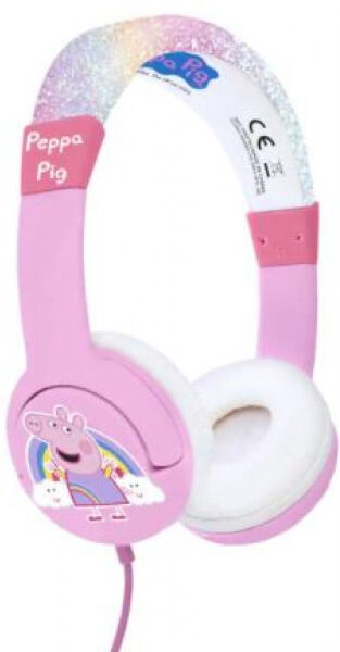 OTL Technologies OTL Peppa Glitter Rainbow Kids On-Ear-Kopfhörer