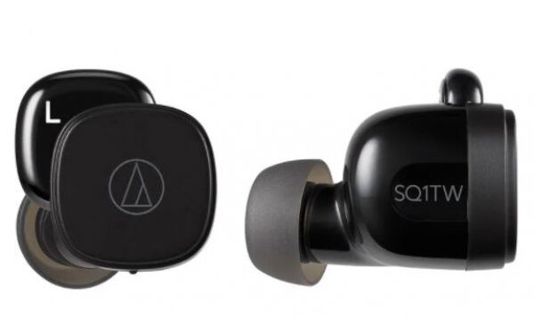 Technica Audio-Technica ATH-SQ1TWBK - Truly Wireless Headphone - Schwarz