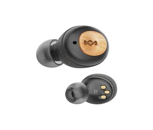 Tchibo House of Marley »True Wireless Champion« In-Ear-Kopfhörer - Tchibo - Schwarz Silikon