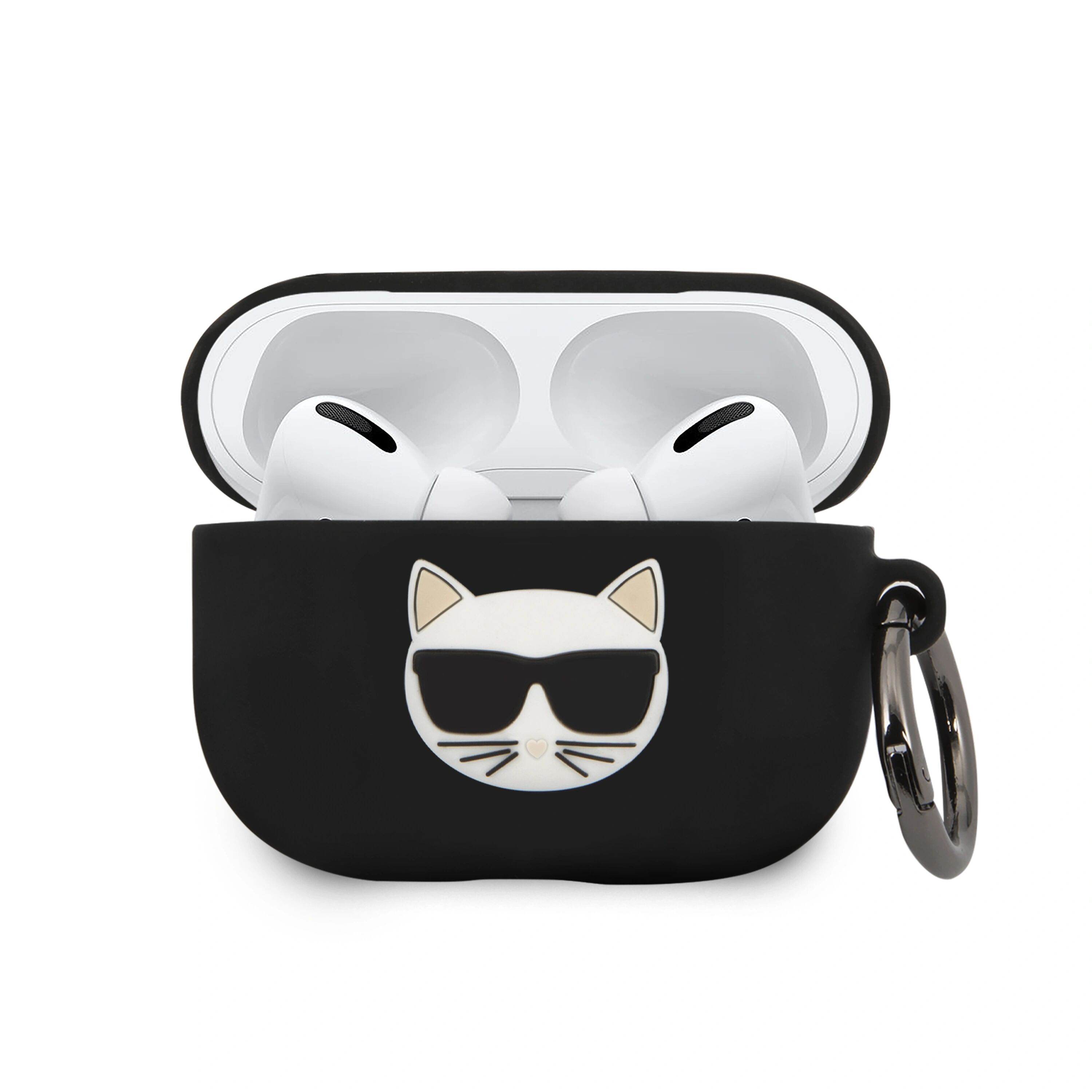 Karl Lagerfeld Pouzdro na sluchátka AirPods Pro - Karl Lagerfeld, Choupette Black