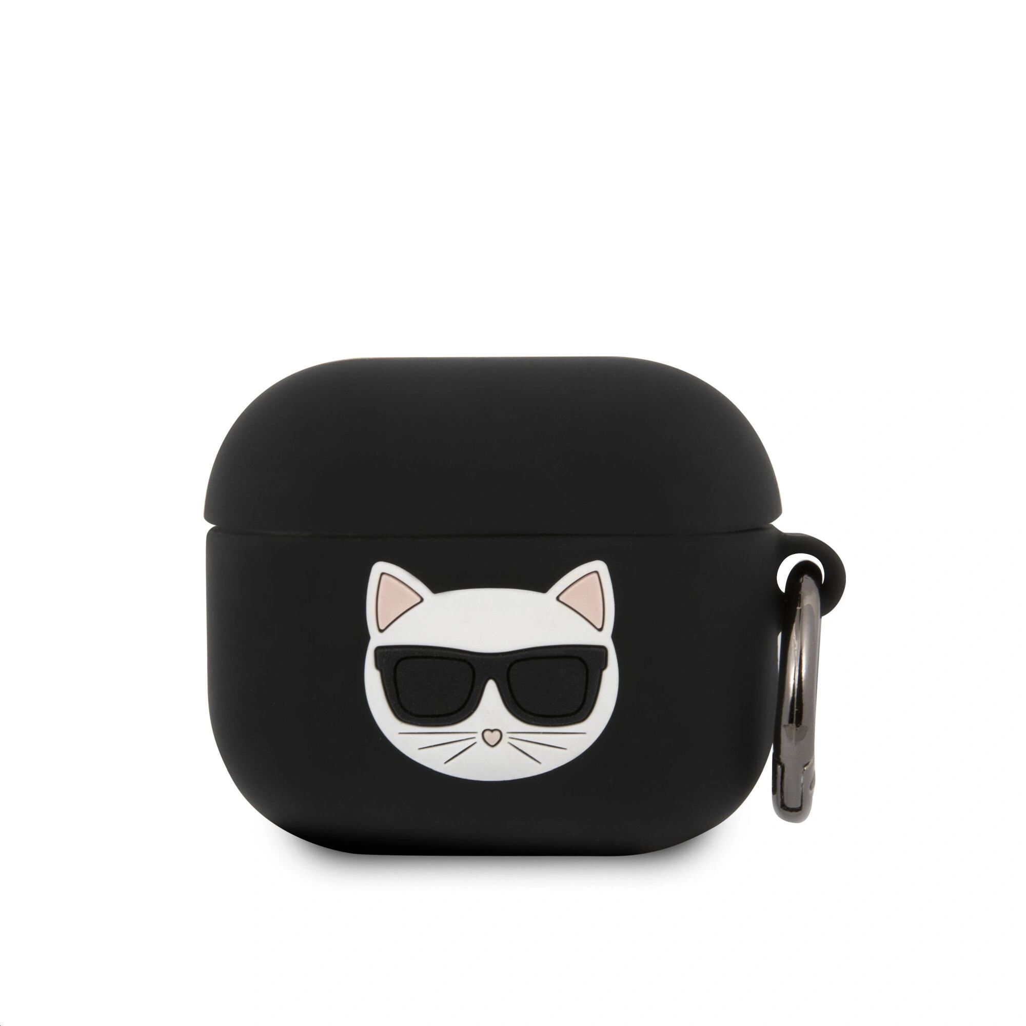 Karl Lagerfeld Pouzdro na sluchátka AirPods 3 - Karl Lagerfeld, Choupette Black