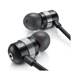CSL In-Ear-Kopfhörer, Curved Ohrhörer mit 10mm Treiber robustes Aramid-Kabel mit Knickschutz