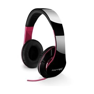 Fantec SHP-250AJ Kopfhörer Verkabelt Kopfband Musik Schwarz, Pink