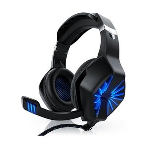 CSL USB Gaming Headset GHS-102 mit Mikrofon - Kopfhörer für PC (Win XP/7/8/8.1/10), PS4/4 Pro