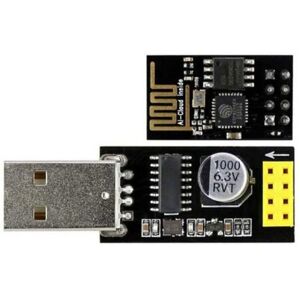 Hod Health&home Usb Zu Esp 01 Adatper Black Esp8266 Wi-Fi Wireless-Modul