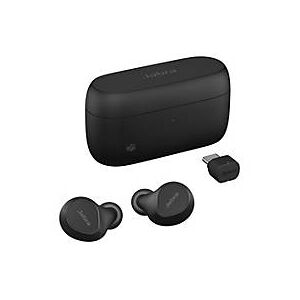 Jabra Evolve2 Buds MS - True Wireless-Kopfhörer mit Mikrofon - im Ohr - Bluetooth - aktive Rauschunterdrückung - Adapter USB-C via Bluetooth